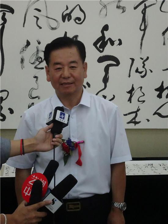 “军旅路·家乡情——军旅书法家丁学洲教授作品展”在甘肃开幕