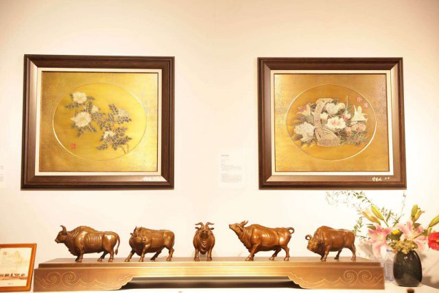 创造一个个“铜话”,非遗传承人朱军岷铜艺展在深举行