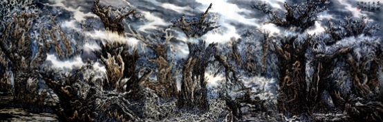 不朽丰碑160x500cm