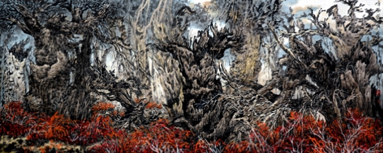 峥嵘岁月100x240cm