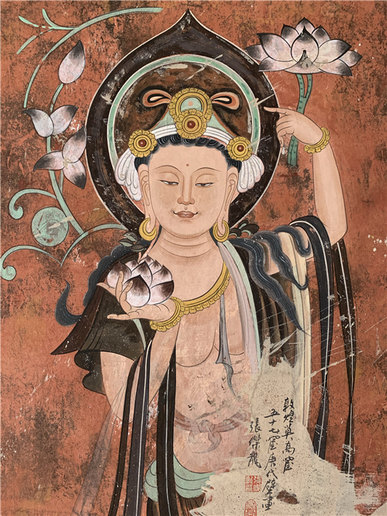 敦煌画家张杰龙敦煌绘画艺术的传承者